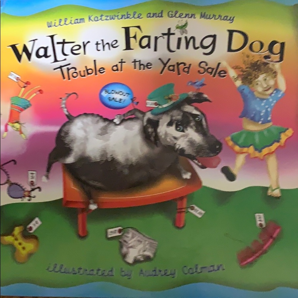 Walter the farting dog 😂🤣😂 hardcover